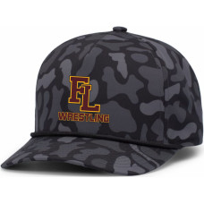Forest Lake Wrestling Weekender Blackout Camo Cap '25