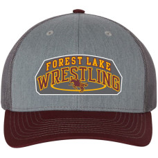 Forest Lake Wrestling Richardson Snapback Trucker Cap '25