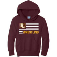 Forest Lake Wrestling Maroon Hooded SS '25
